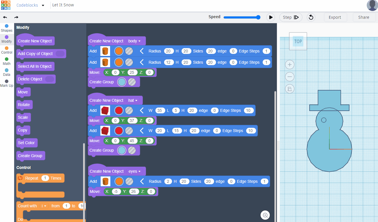 animated image, find repeat loop in control menu, add around the previous code and change repeat option to 2, add final move block and change x
